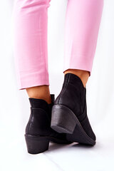Женские ботинки челси Sergio Leone, лакированные, черные цена и информация | Женские сапоги | kaup24.ee