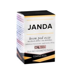 Päeva ja öö silmakreem Janda 50+ Must roos, 15 ml цена и информация | Сыворотки, кремы для век | kaup24.ee