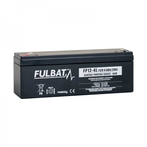 Aku Fulbat FP12-4L 4 Ah 12V hind ja info | Akud | kaup24.ee