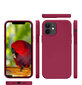 Protection set -silikoonist ümbris Apple iPhone 12 (real liquide Easy clean) punane - Parrot Red + ekraani kaitseklaas Privacy цена и информация | Telefoni kaaned, ümbrised | kaup24.ee