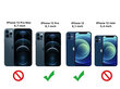 Protection set -silikoonist ümbris Apple iPhone 12 (real liquide Easy clean) sinine - Blue Sky + ekraani kaitseklaas Privacy цена и информация | Telefoni kaaned, ümbrised | kaup24.ee