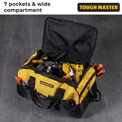 Сумка для инструментов 7 карманов TOUGH MASTER TM-TB04422 цена и информация | Ящики для инструментов, держатели | kaup24.ee