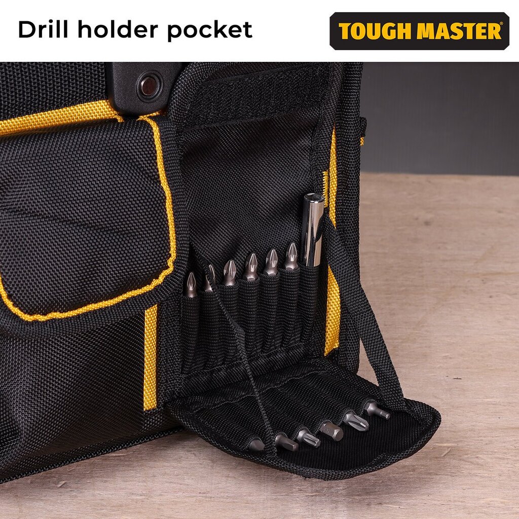 Tööriistakott TOUGH MASTER® TM-TB10 hind ja info | Tööriistakastid, tööriistahoidjad | kaup24.ee