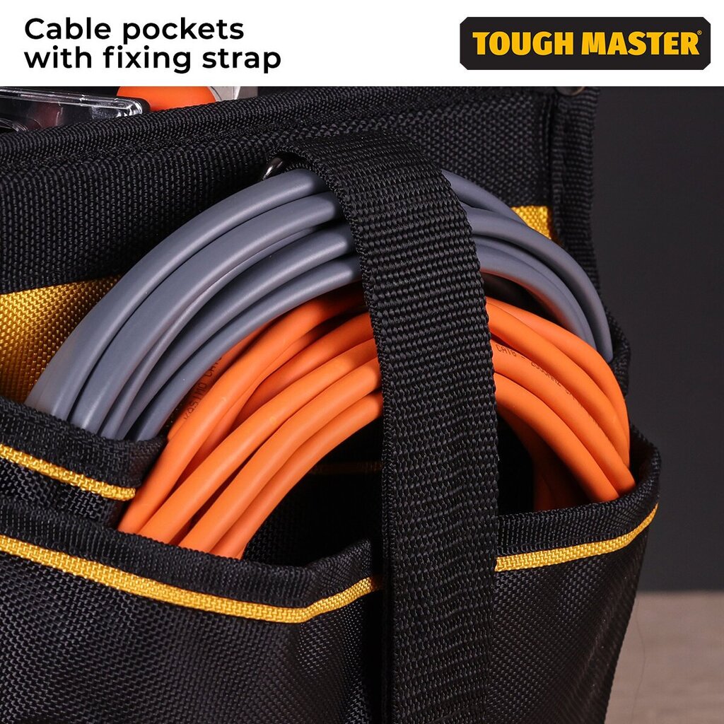 Tööriistakott TOUGH MASTER® TM-TB10 hind ja info | Tööriistakastid, tööriistahoidjad | kaup24.ee