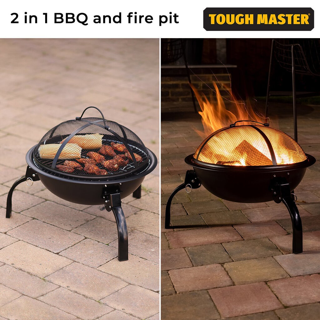 Väligrill - kamin, 45 cm, UK BRAND, TOUGH MASTER® TM-FPR17 hind ja info | Grillid | kaup24.ee