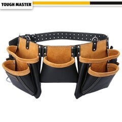 Tööriistakott UK BRAND, TOUGH MASTER® TM-063LP hind ja info | Tööriistakastid, tööriistahoidjad | kaup24.ee