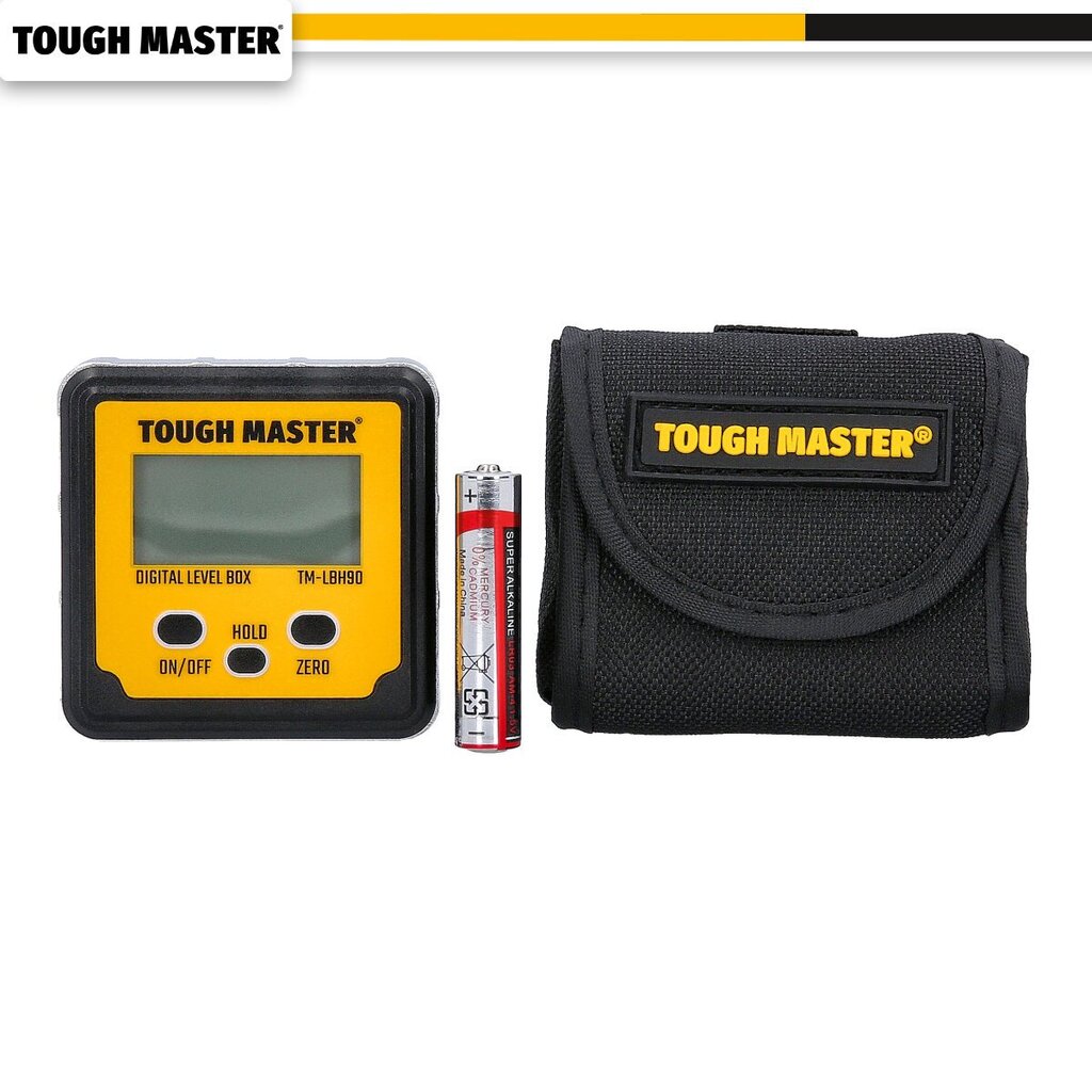 Угломер магнитный, Цифровой транспортир UK BRAND, TOUGH MASTER® TM-LBH90  цена | kaup24.ee