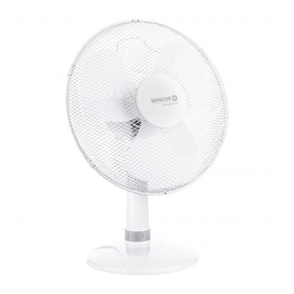 Lauaventilaator Sencor 40cm SFE4037WH, valge цена и информация | Ventilaatorid | kaup24.ee