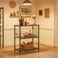 Köögikapp 80 x 40 x 90 cm., pruun/must hind ja info | Köögimööbli tarvikud | kaup24.ee