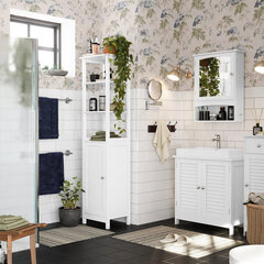 Vannitoa kapp 60x30x60 cm цена и информация | Шкафчики для ванной | kaup24.ee