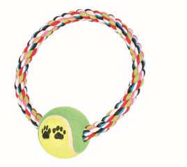 Trixie кольцо с мячом Denta Fun цена и информация | Игрушки для собак | kaup24.ee