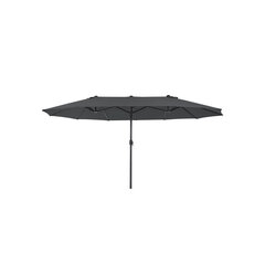 Suur vihmavari 460 x 270 cm, halli värvi цена и информация | Зонты, маркизы, стойки | kaup24.ee