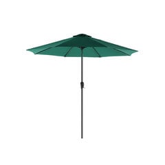 Зонт Ø 300 см, темно-зеленый цена и информация | Зонты, маркизы, стойки | kaup24.ee