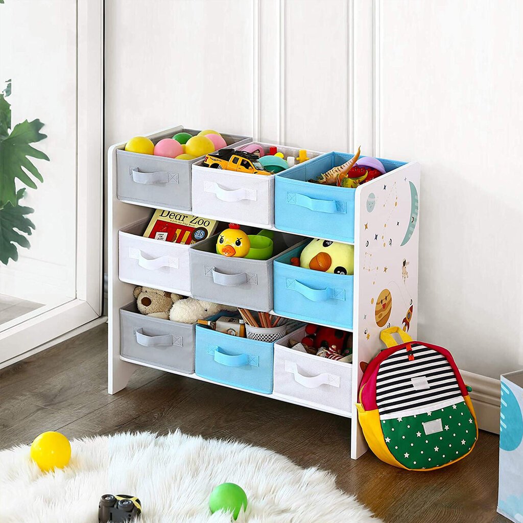 Lastetoa riiul mänguasjadele GKR33WT hind ja info | Lastetoa riiulid | kaup24.ee
