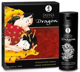 Intiimpiirkonna kreem Shunga Dragon Intensifying Cream, 60 ml hind ja info | Hügieenitooted | kaup24.ee