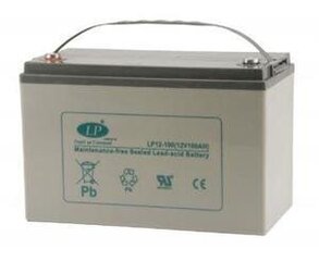 Аккумулятор LP LP12-100 100Ач 12В цена и информация | Аккумуляторы | kaup24.ee