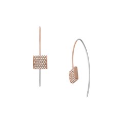 Skagen Luksuslikud kahevärvilised kõrvarõngad Elini kristallidega SKJ1402791 hind ja info | Kõrvarõngad | kaup24.ee