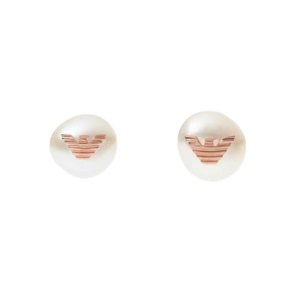 Emporio Armani Elegantsed pärlkõrvarõngad logoga EG3491221 цена и информация | Kõrvarõngad | kaup24.ee