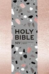 NIV Pocket Rose Gold Terrazzo Soft-tone Bible with Zip цена и информация | Духовная литература | kaup24.ee