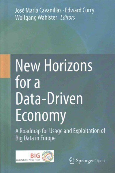 New Horizons for a Data-Driven Economy: A Roadmap for Usage and Exploitation of Big Data in Europe 2016 1st ed. 2016 hind ja info | Majandusalased raamatud | kaup24.ee