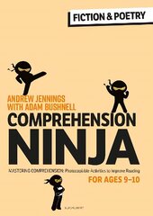 Comprehension Ninja for Ages 9-10: Fiction & Poetry: Comprehension worksheets for Year 5 цена и информация | Книги по социальным наукам | kaup24.ee