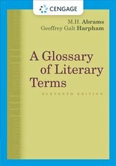 Glossary of Literary Terms 11th edition цена и информация | Исторические книги | kaup24.ee