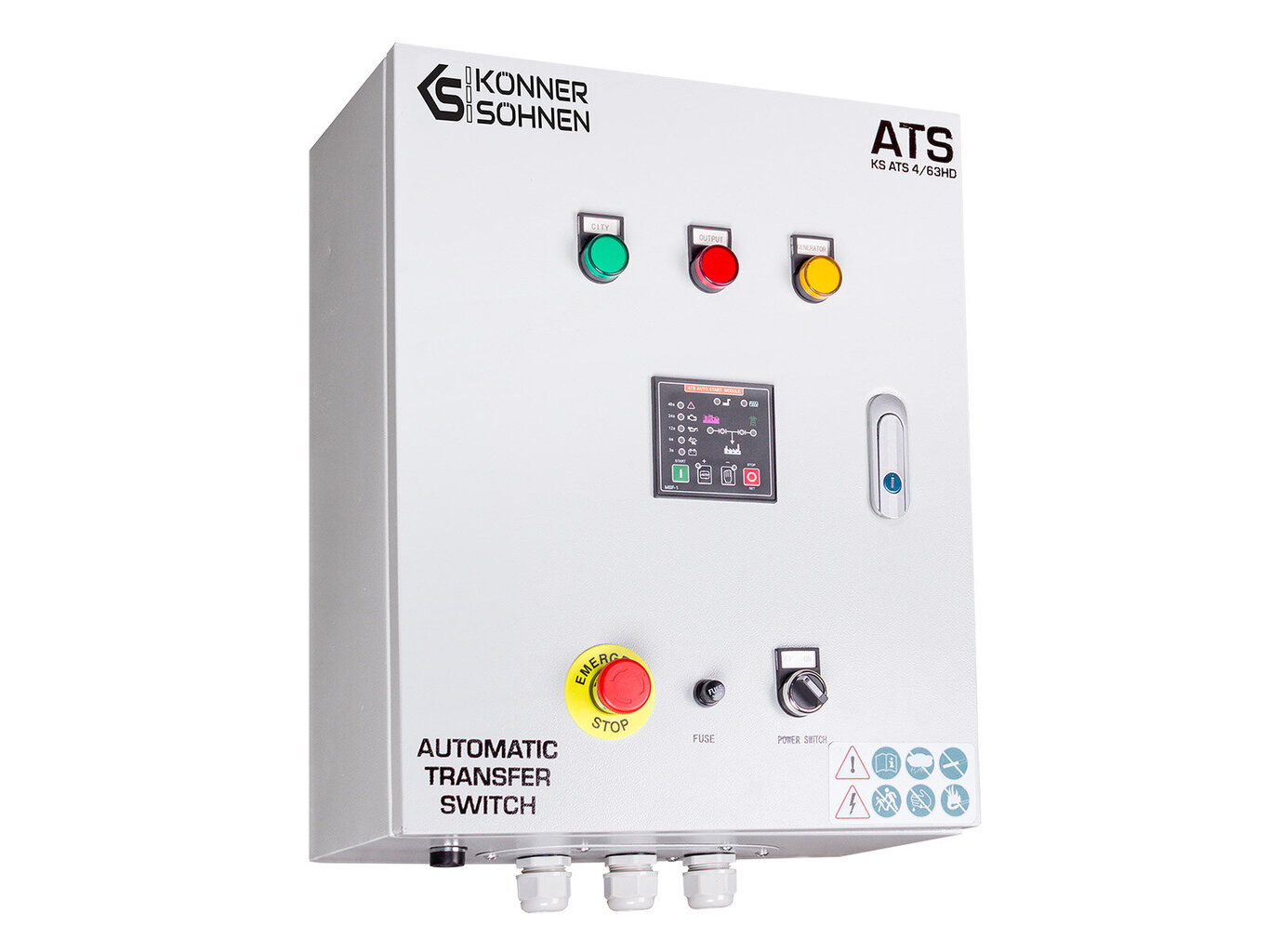 ATS-seade KS ATS 4/63HD цена и информация | Generaatorid | kaup24.ee