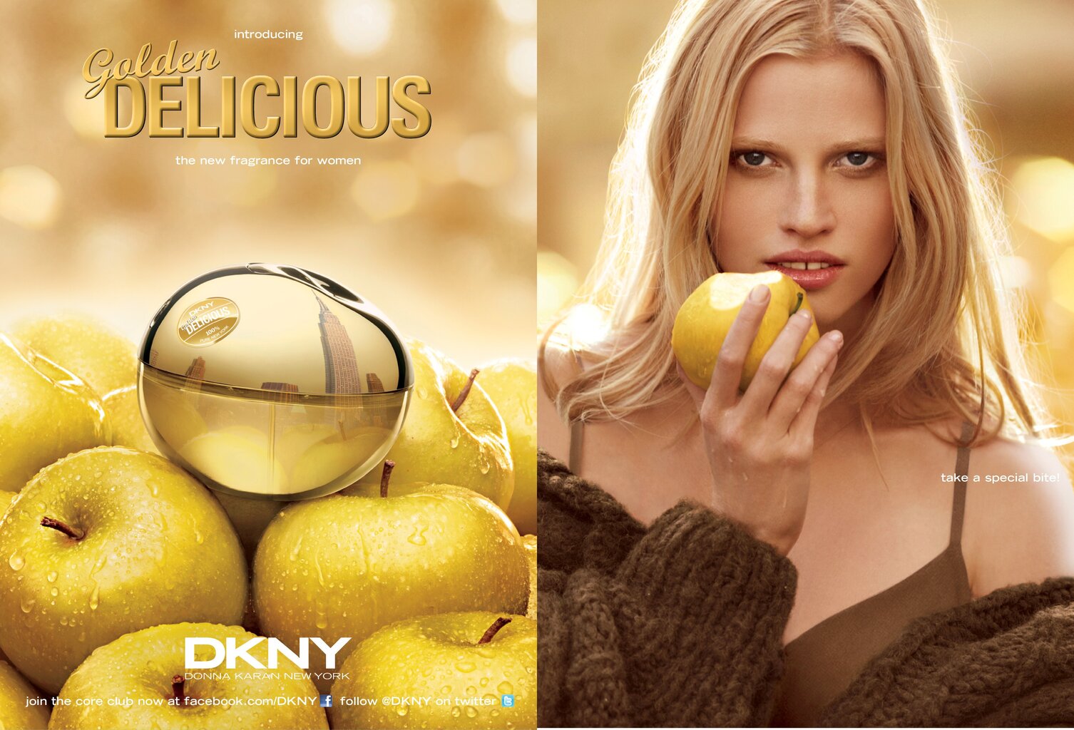 Parfüümvesi Donna Karan DKNY Golden Delicious EDP naistele 100 ml цена и информация | Naiste parfüümid | kaup24.ee