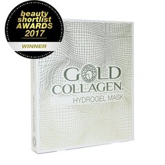 Hüdrogeel näomask Gold Collagen 4 tk цена и информация | Маски для лица, патчи для глаз | kaup24.ee