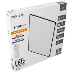 LED-laevalgusti Avide Mia-CCT Starry 48W puldiga hind ja info | Laelambid | kaup24.ee