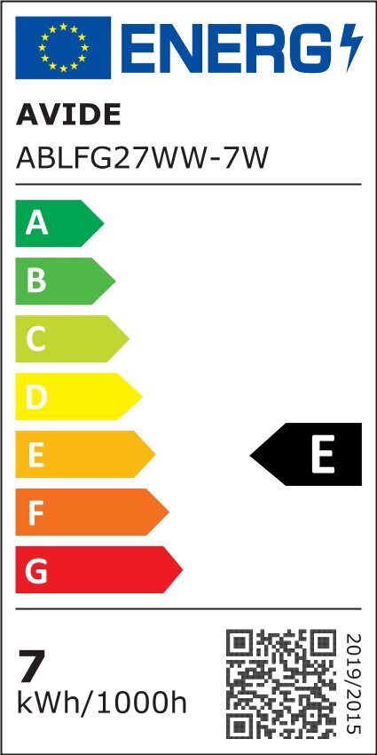 LED pirn AVIDE 7W E27 Filament hind ja info | Lambipirnid, lambid | kaup24.ee