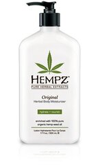 Taimsete ekstraktidega niisutav kehapiim Hempz Herbal 500 ml hind ja info | Kehakreemid, kehaspreid | kaup24.ee