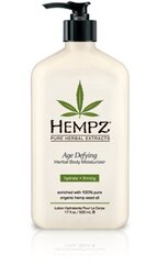 Niisutav ihupiim taimeekstraktidega naha vananemise vastu Hempz Herbal 500 ml hind ja info | Kehakreemid, losjoonid | kaup24.ee