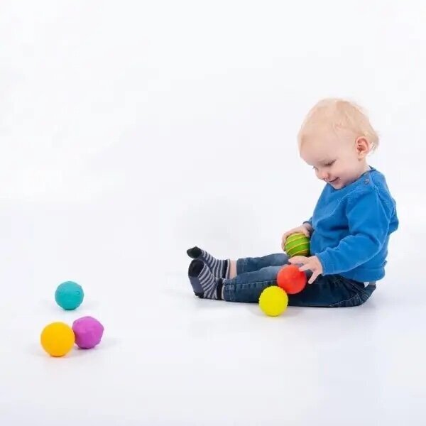 Puutepallid - 6 tk hind ja info | Imikute mänguasjad | kaup24.ee