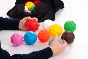 Развивающий набор «Сенсорные мячики», 18 шт. цена и информация | Развивающие игрушки | kaup24.ee