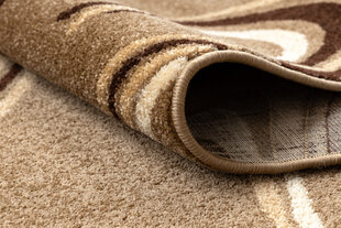 Rugsx ковровая дорожка Karmel Fryz, кофейная / коричневая, 120 см цена и информация | Ковры | kaup24.ee