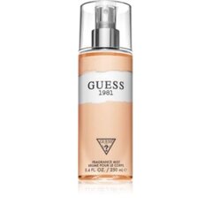 Guess Guess 1981 Indigo Tělový sprej 250ml цена и информация | Парфюмированная косметика для женщин | kaup24.ee