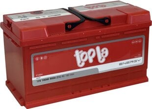 Aku Topla Energy 12V 100Ah 900A цена и информация | Аккумуляторы | kaup24.ee