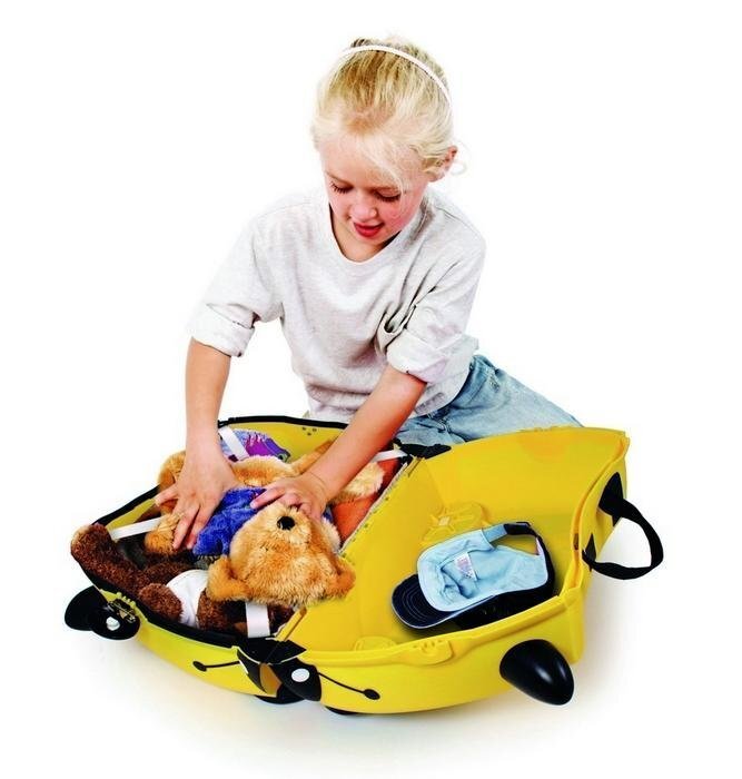 Laste kohver Trunki Bee Bernard цена и информация | Kohvrid, reisikotid | kaup24.ee