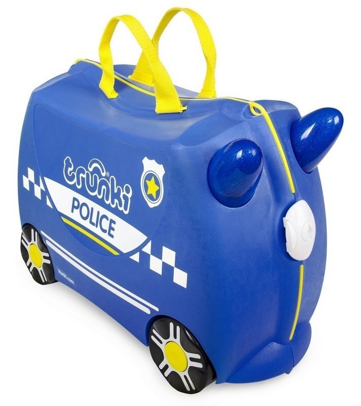 Laste kohver Trunki Percy Police car hind ja info | Kohvrid, reisikotid | kaup24.ee