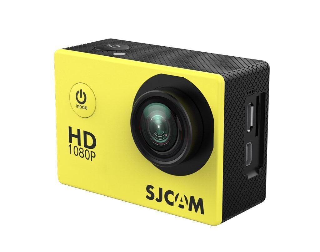 SJCam SJ4000, kollane hind ja info | Seikluskaamerad | kaup24.ee