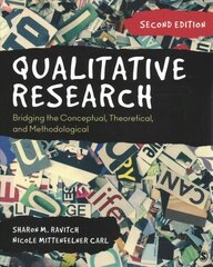 Qualitative Research: Bridging the Conceptual, Theoretical, and Methodological 2nd Revised edition цена и информация | Энциклопедии, справочники | kaup24.ee