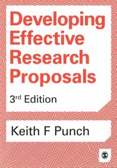 Developing Effective Research Proposals 3rd Revised edition hind ja info | Ühiskonnateemalised raamatud | kaup24.ee