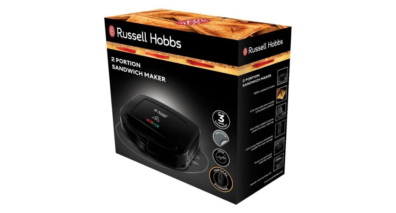 Kontaktröster Russell Hobbs, Russell Hobbs 24520-56 voileipägrilli, Kontakttosteris, Russell Hobbs, Контактный тостер Russell Ho hind ja info | Võileivagrillid | kaup24.ee