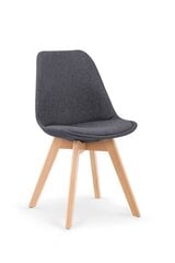 Комплект из 4 стульев Halmar K303, темно серый цена и информация | Стулья для кухни и столовой | kaup24.ee