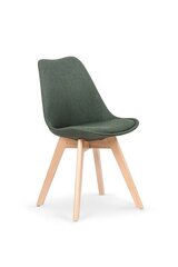 Комплект из 4 стульев Halmar K303, зеленый цена и информация | Стулья для кухни и столовой | kaup24.ee