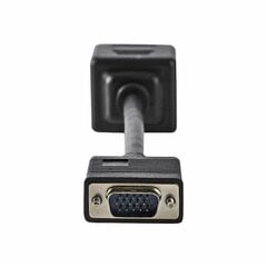 VGA Adapter Nedis CCGP59120BK02 Must hind ja info | USB jagajad, adapterid | kaup24.ee