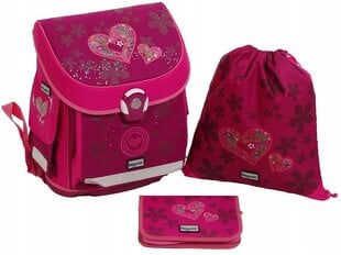 Комплект Midi HAMA Baggymax Loveheart HA241771 цена и информация | Школьные рюкзаки, спортивные сумки | kaup24.ee