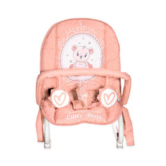 Kiik-lamamistool Lorelli, Rocker Eliza Mellow Roze Bear hind ja info | Beebi lamamistoolid | kaup24.ee