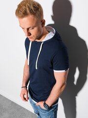 блуза s1376 - v4 темно-синий цена и информация | Мужские футболки | kaup24.ee
